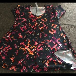 LuLaRoe floral Perfect T